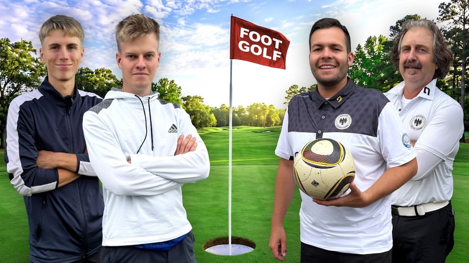 Vorschaubild: Können wir zwei Footgolf-Profis schlagen?